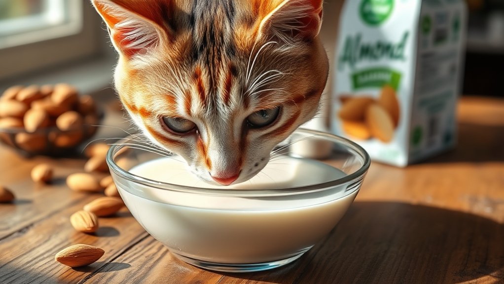 almond milk isn t cat friendly
