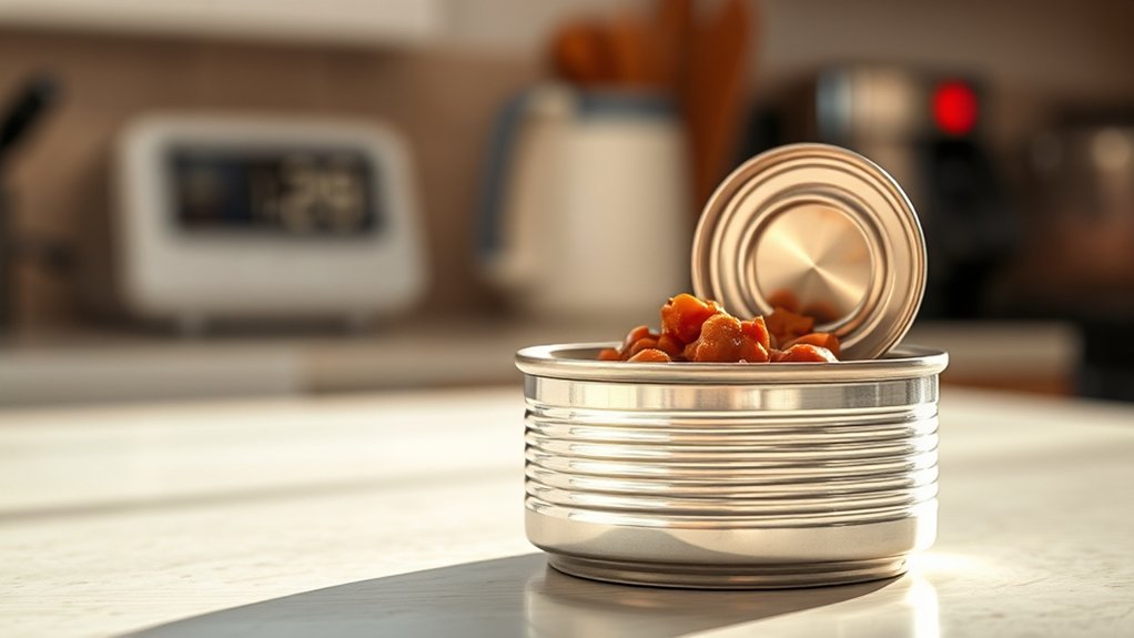 canned cat food safety limits