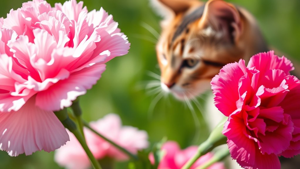 carnations cause gastrointestinal upset