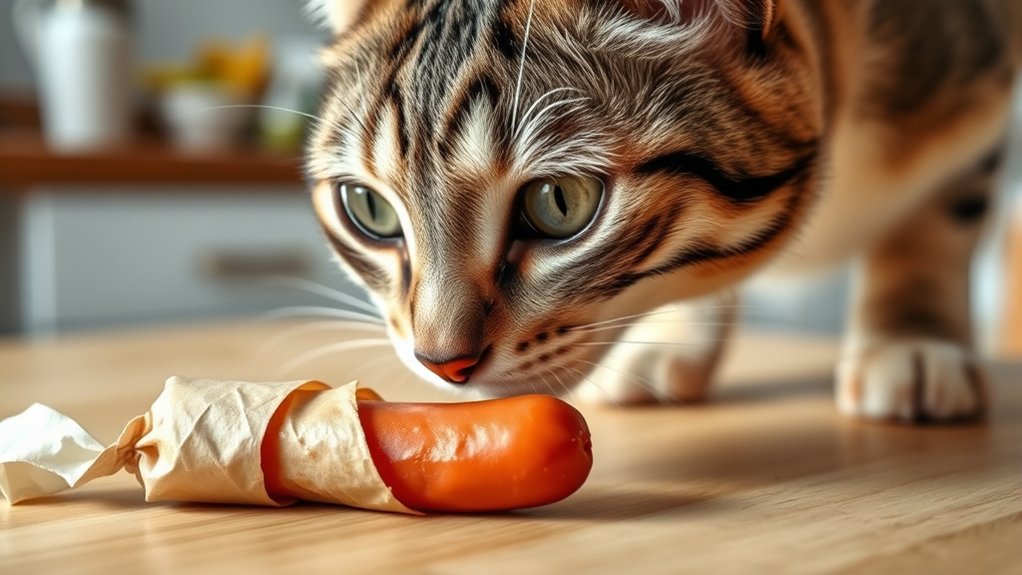 cat hot dog dangers highlighted