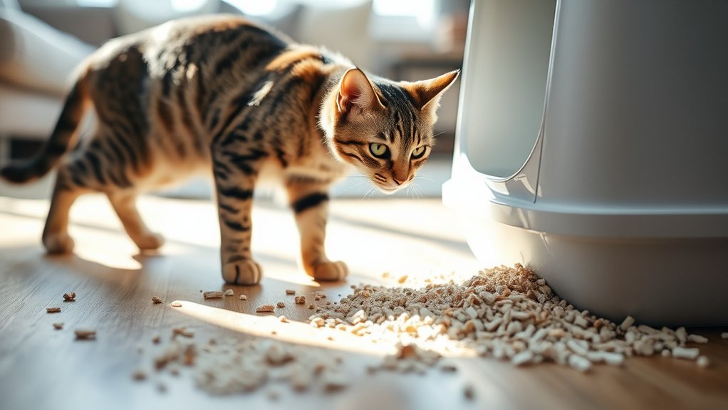 cat litter box issues