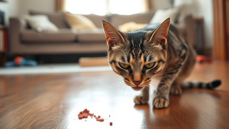 cat vomiting common causes