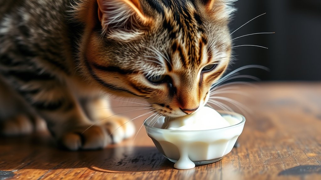 cats and ice cream safety