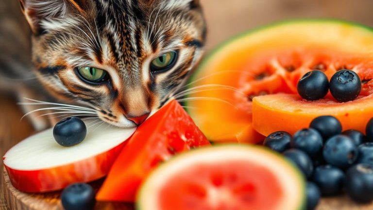 cats and safe fruits