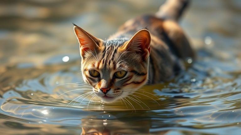 cats and swimming abilities