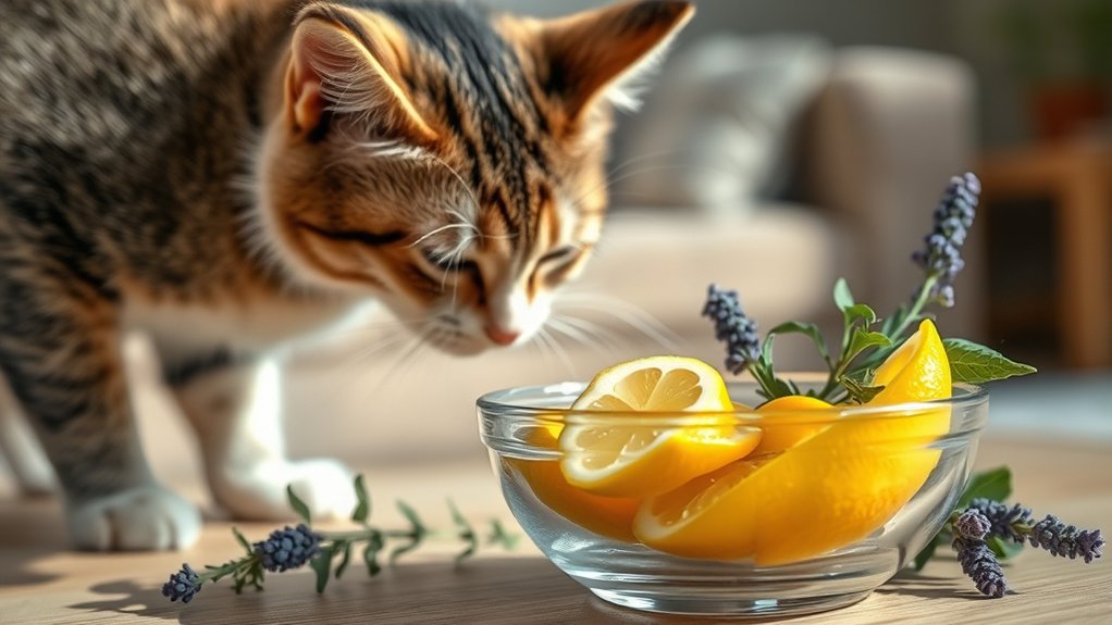 cats aversions to strong scents