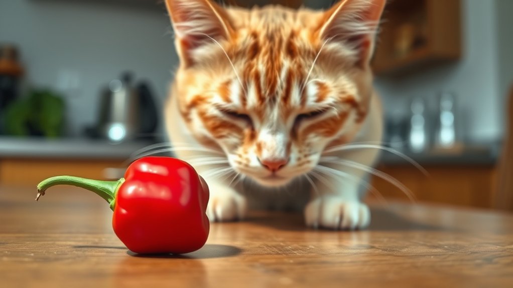 cats dislike spicy foods