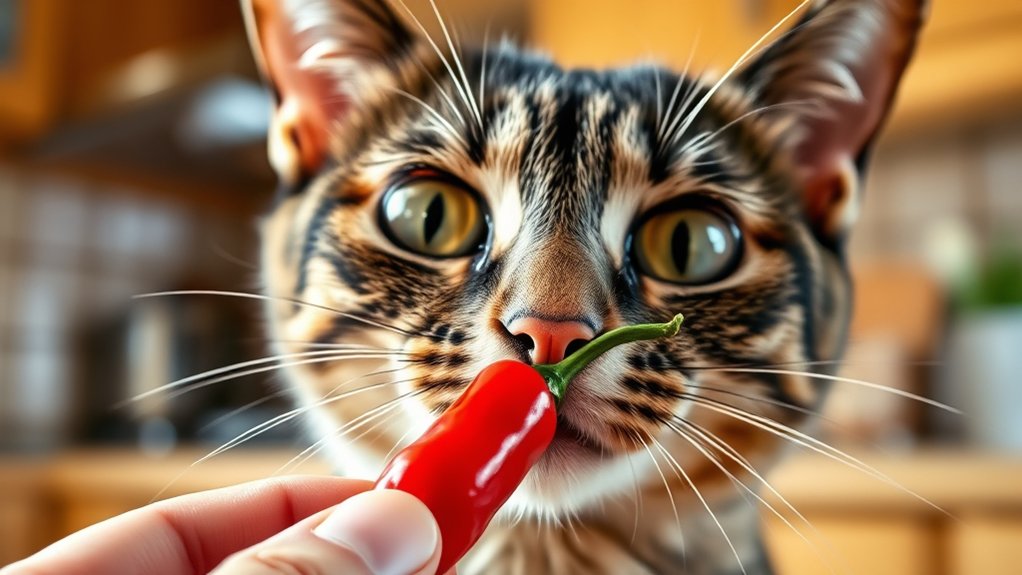 cats feel spice as pain