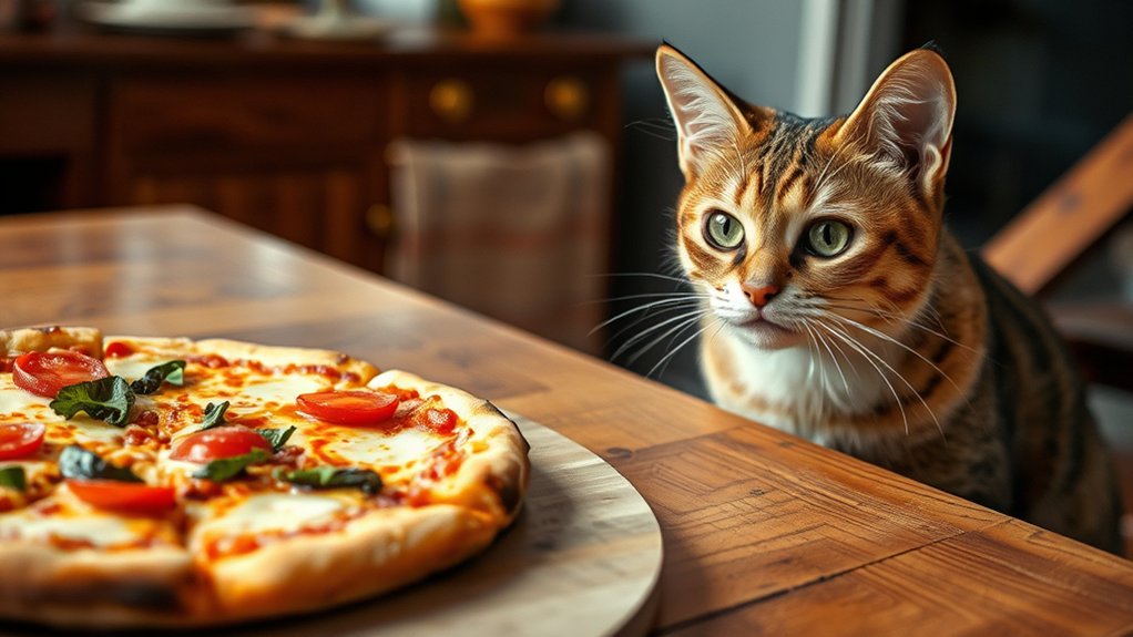 cats shouldn t eat pizza