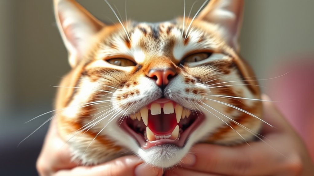 check cat s teeth safely