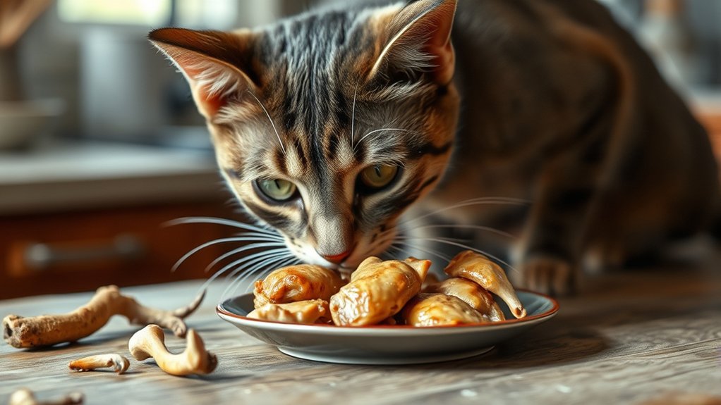 chicken bones pose dangers