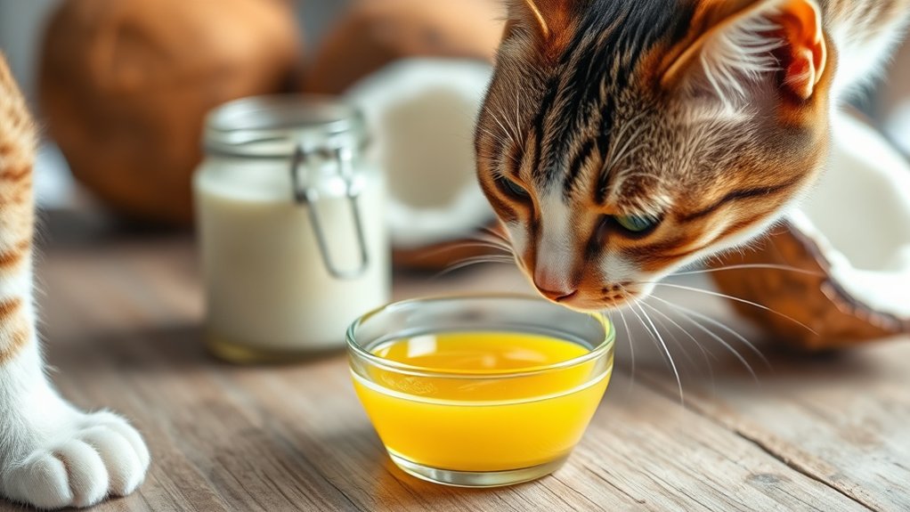 coconut oil benefits for cats