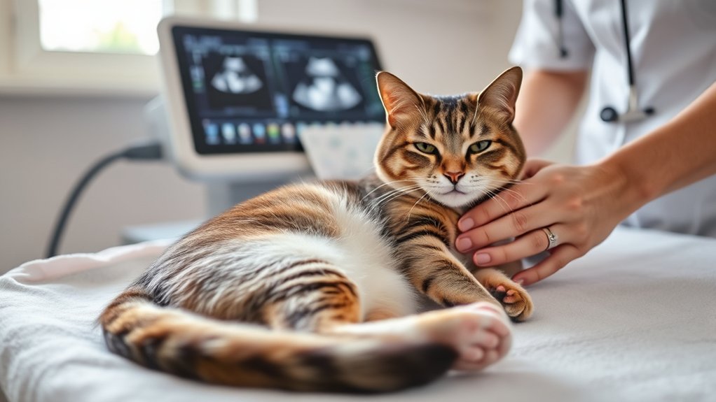 confirm cat pregnancy professionally