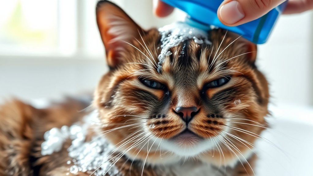 dawn soap suffocates adult fleas