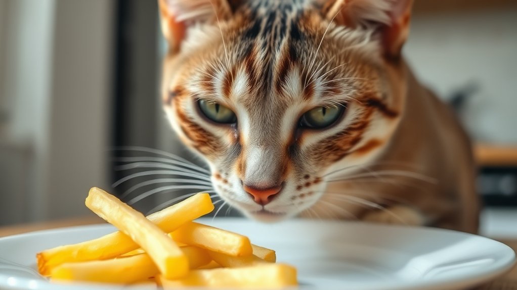 fries harm feline health