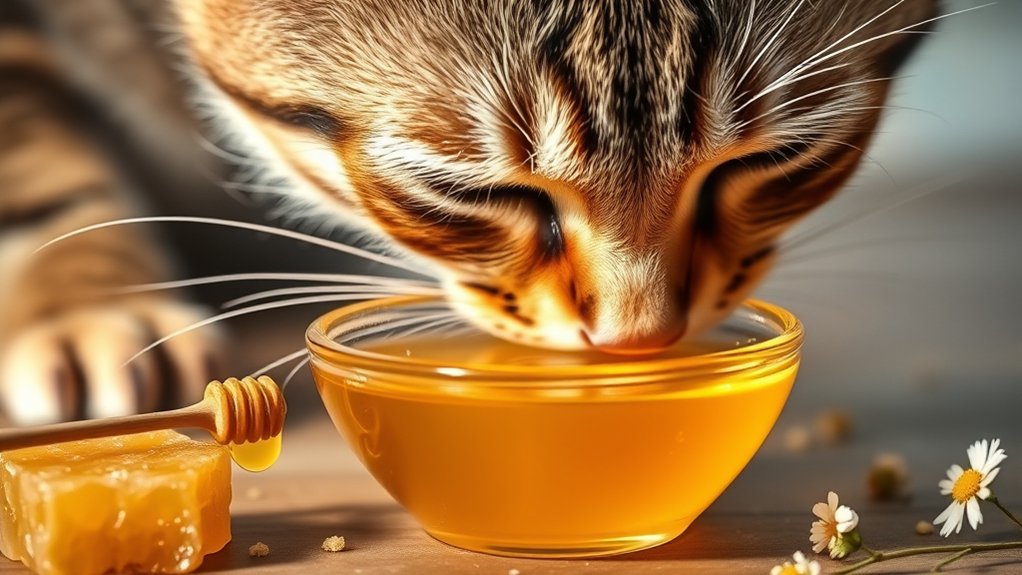 honey harms cats health