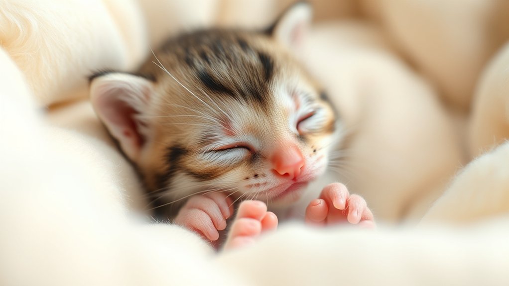 kittens open eyes timeline