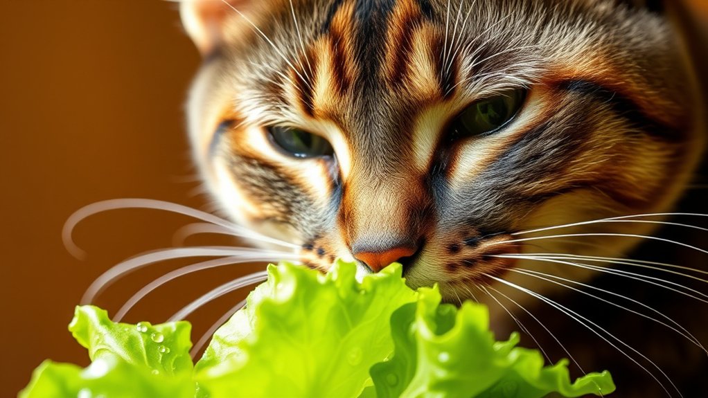 lettuce enhances cat hydration