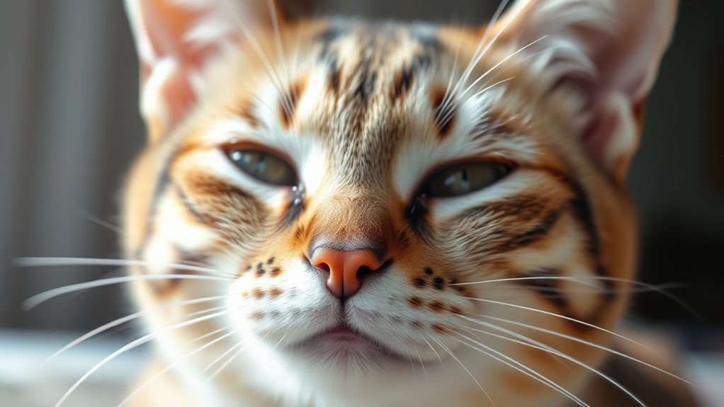 love through slow blinking