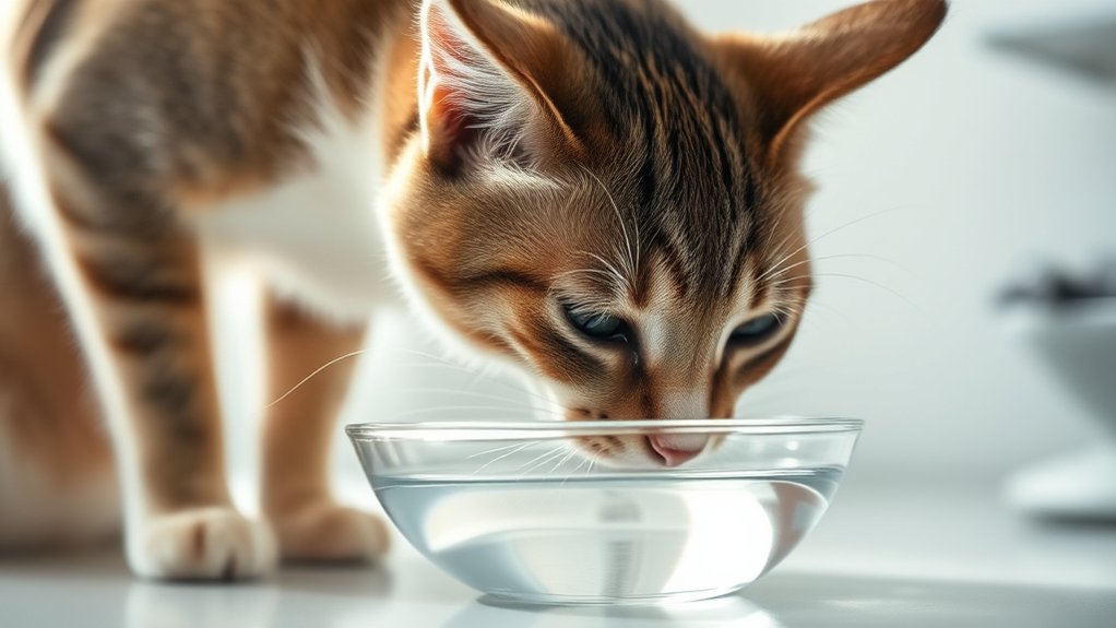 manage cat s pre surgery hydration