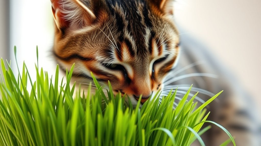monitor cat grass intake