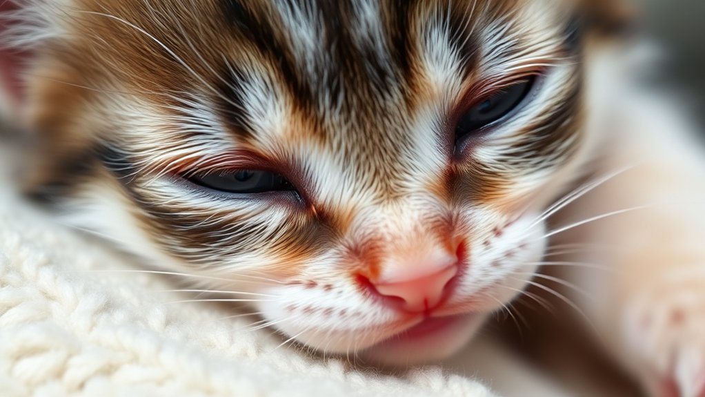 newborn kitten eye issues