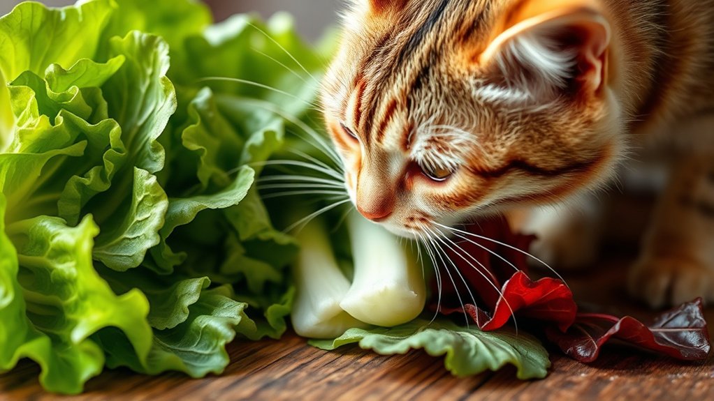 nutritious lettuce options for cats