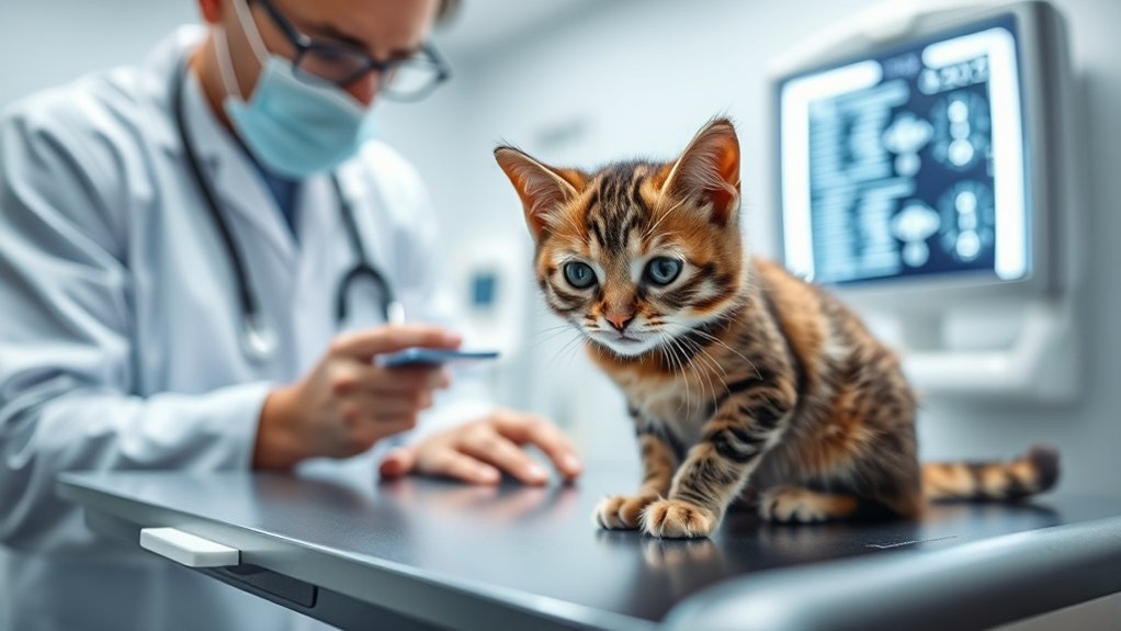 parvo diagnosis in cats
