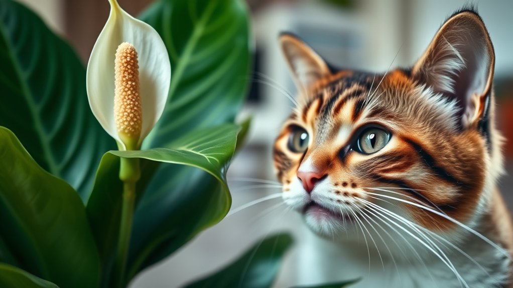 peace lily ingestion symptoms