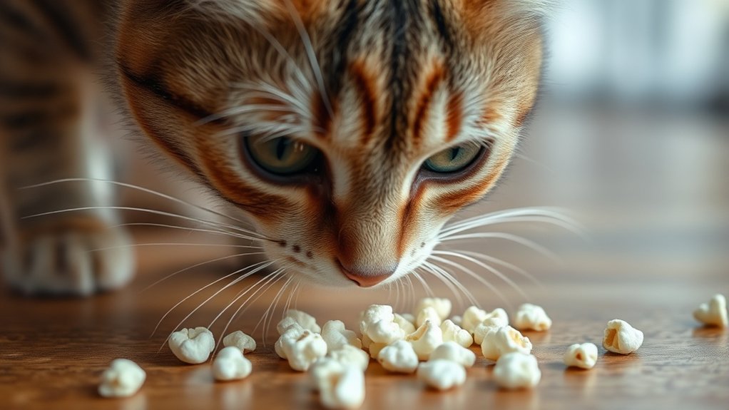 popcorn risks for cats