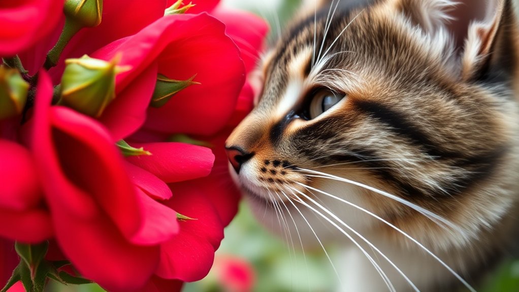 protect cats from rose thorns