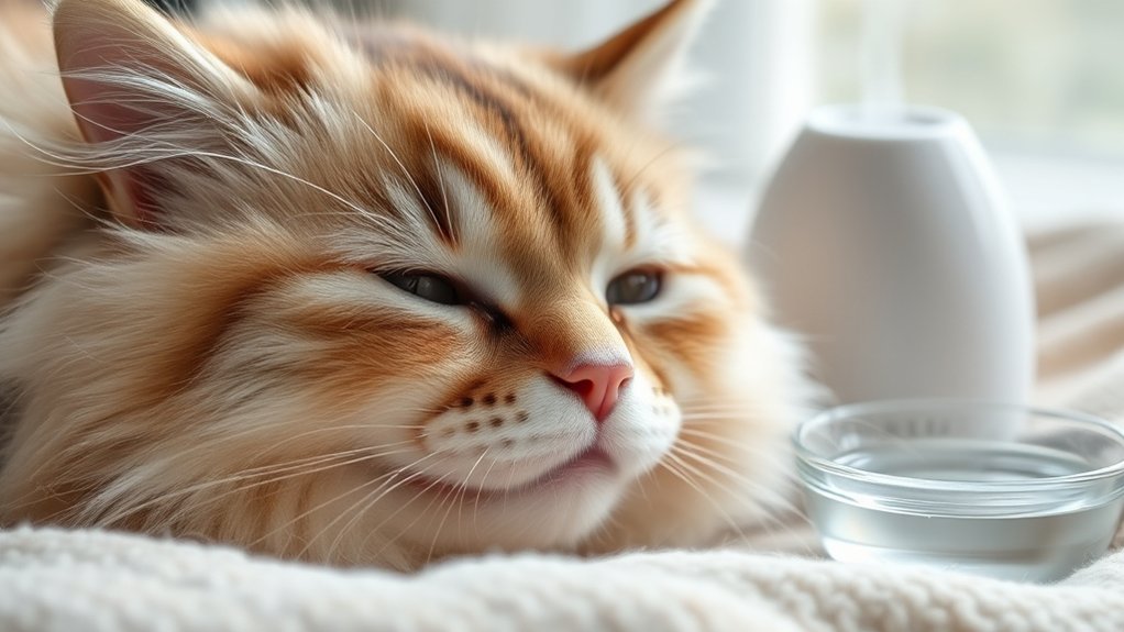 recognize cat cold symptoms