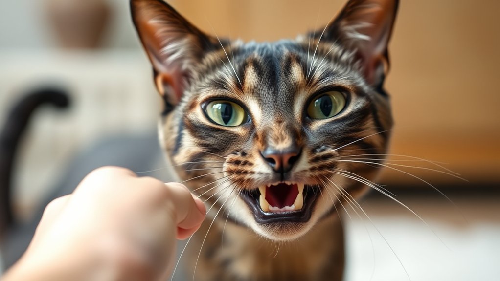 recognize cat overstimulation signs