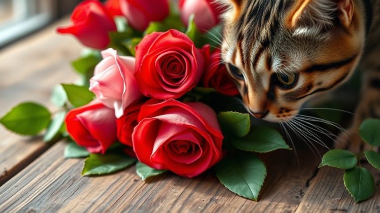 roses safe for cats