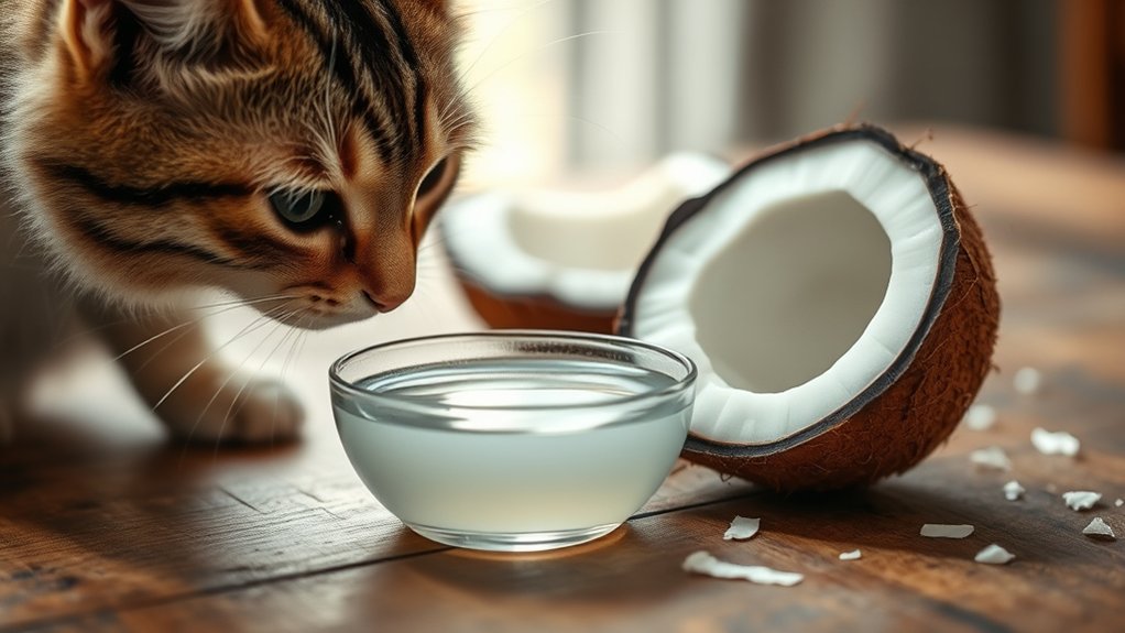 safe coconut options for cats