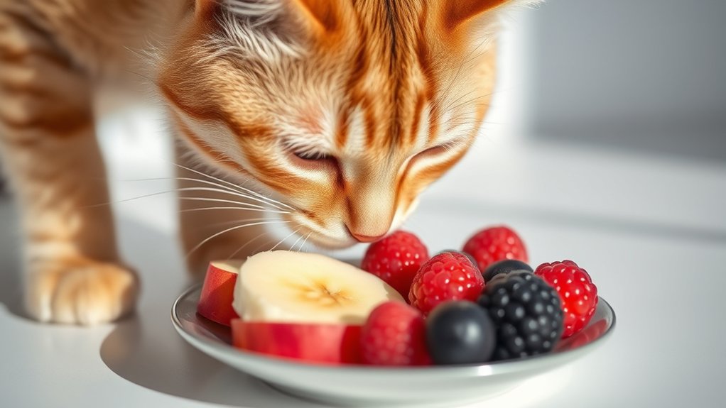 safe fruit treats for cats