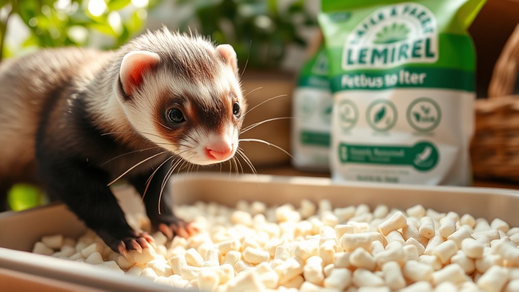 safe non toxic ferret litter
