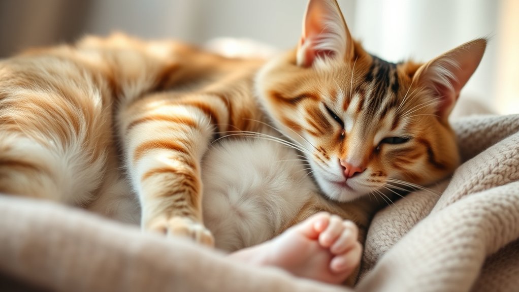 signs of cat pregnancy