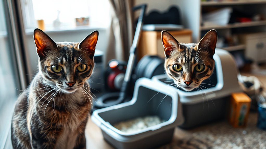 stress impacts litter box usage