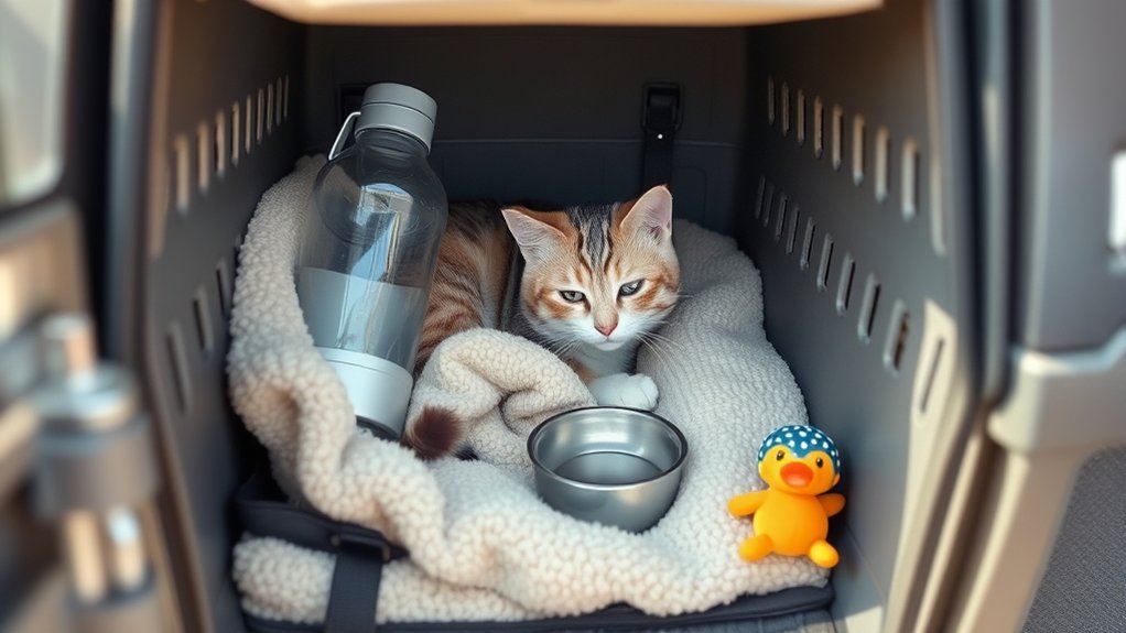 travel essentials for cats